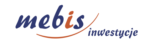Logo Mebis Inwestycje na bialym tle